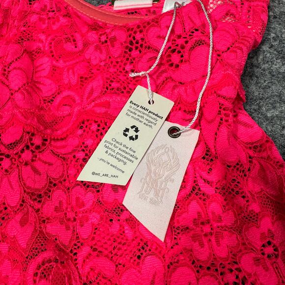 Free People We Are HAH Womens Bust A Move Bustier HAHt Lava Medium - Picture 5 of 6